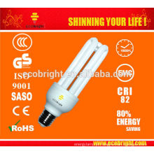 Novo! T4 3U CFL lâmpada 18W 1000H CE qualidade